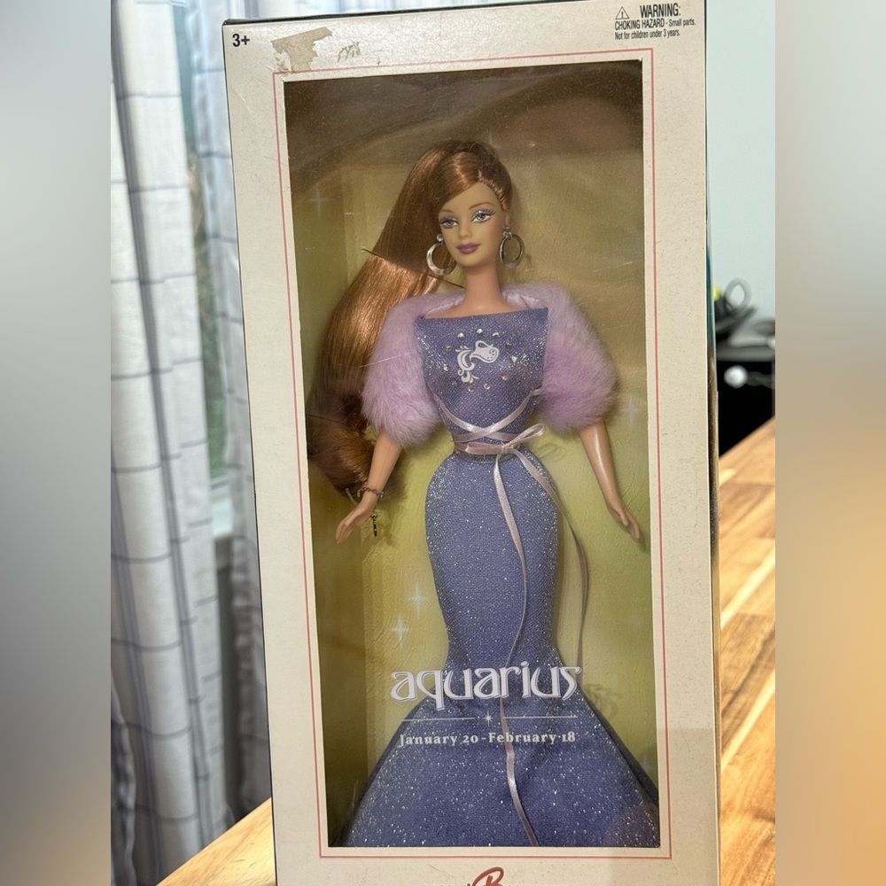 New in Box Mattel Collector’s Aquarius Barbie Doll